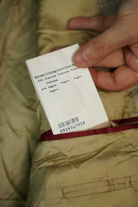Aigner kremowa wełniana marynarka męska 54 XL wus07