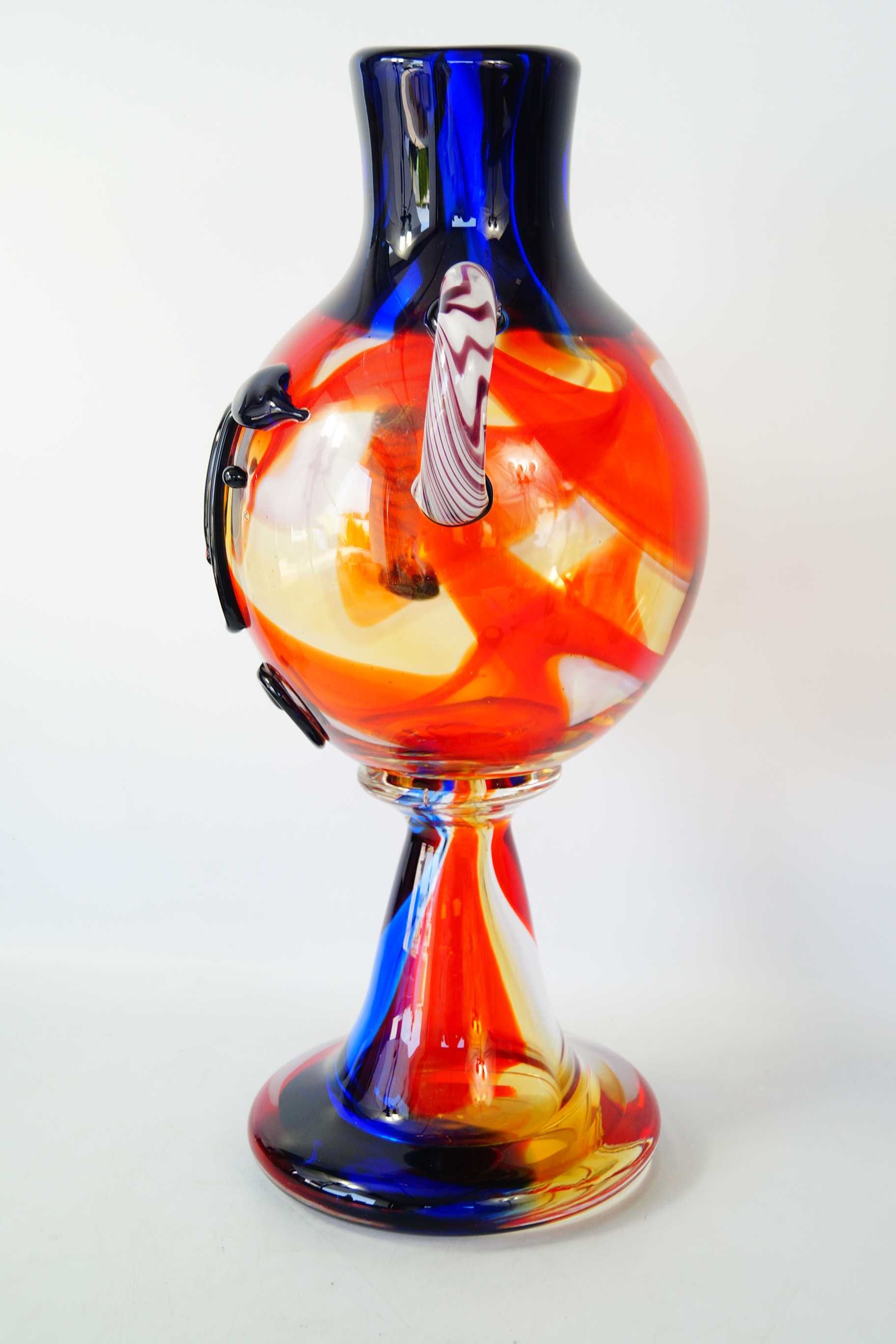 Wazon Murano Style TWARZ duża abstrakcja design