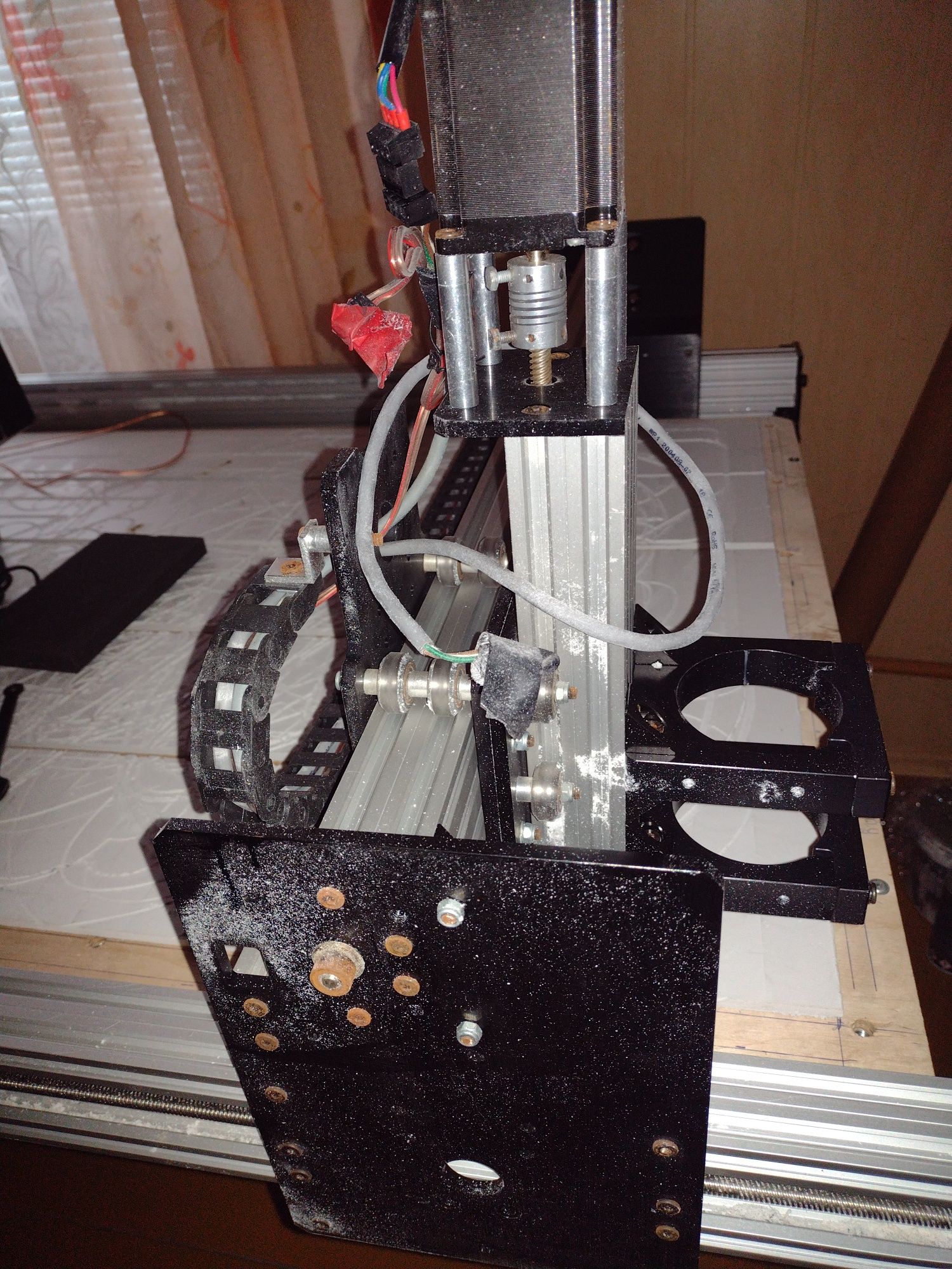 Frezarka CNC z obudową 120x80