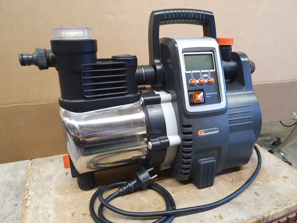 Gardena 6000/6E LCD Inox, Hydrofor automatyczny, pompa, husqvarna