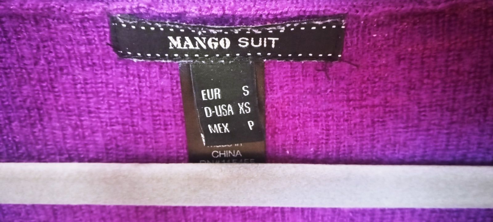Sweter Mango Suit XS 100% wełna