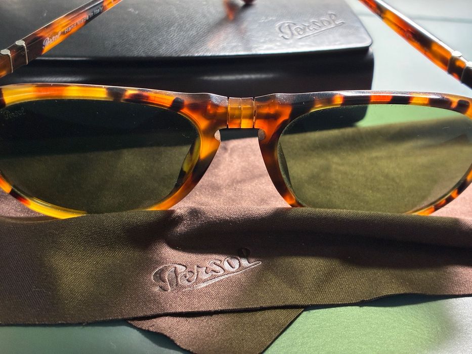 Óculos Persol Original – Modelo 9649-S Tamanho L (com caixa e pano)