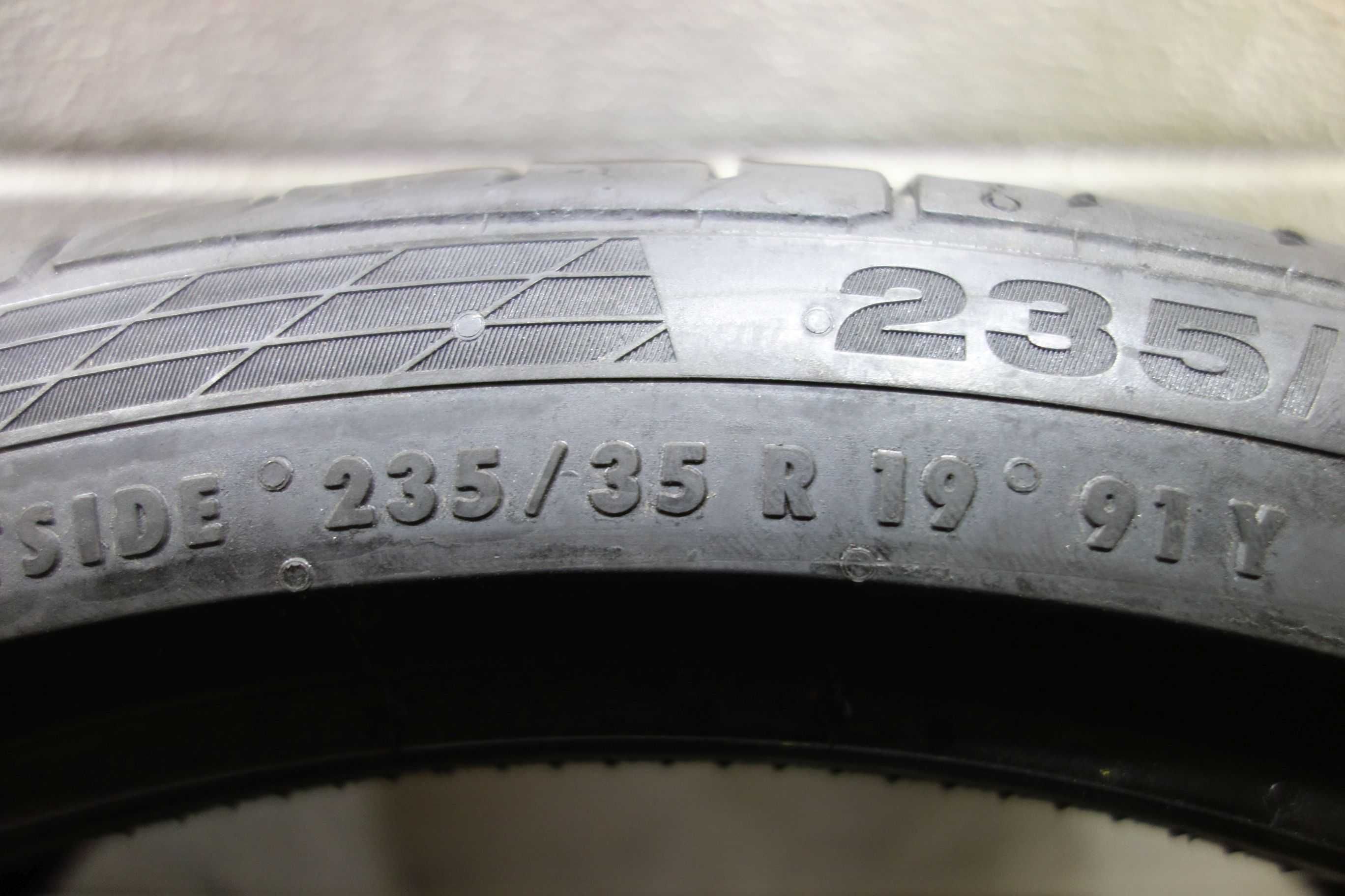 235/35R19 Opony letnie używane Continental ContiSportContact5 (D32)