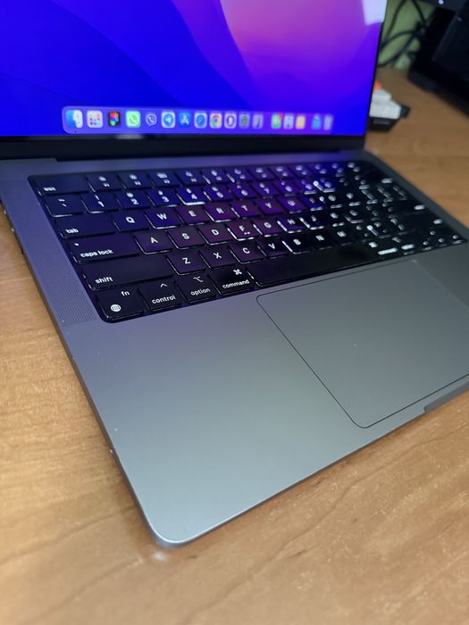 Macbook 14 Pro m1 pro 2021 32 озу 512 ссд неверлок