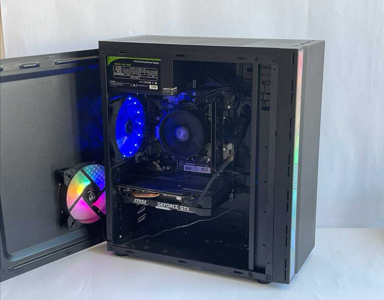 Ігровий ПК! Гарантія! GTX 1660 Ryzen 5 2600 SSD M2 16GB DDR4!