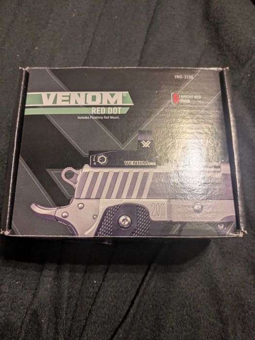 Vortex optics venom red dot