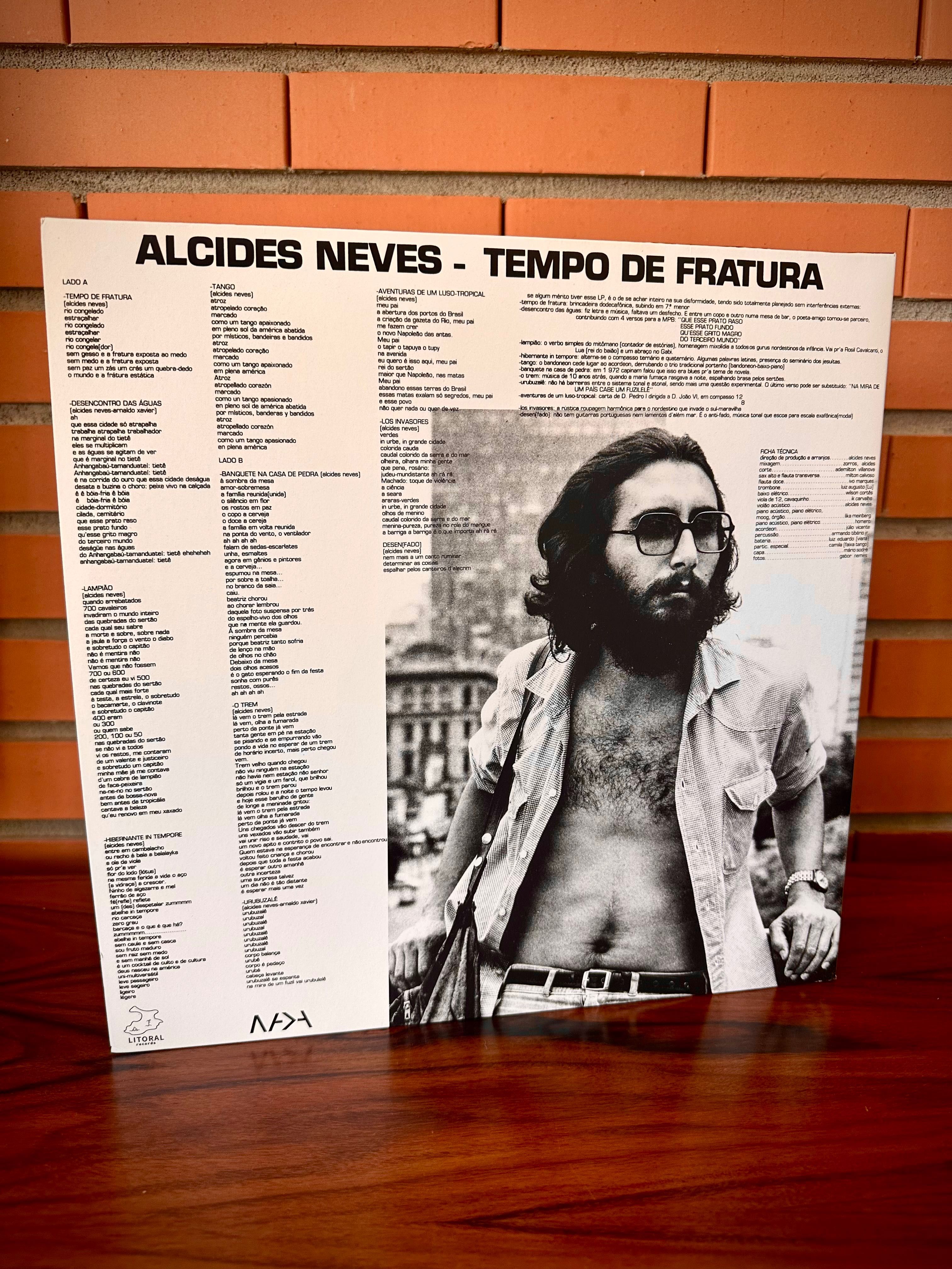 Disco vinil Alcides Neves - Tempo de Fratura