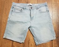Spodenki Pull&Bear dżinsowe 46/36 Slim Fit Stan Idealny