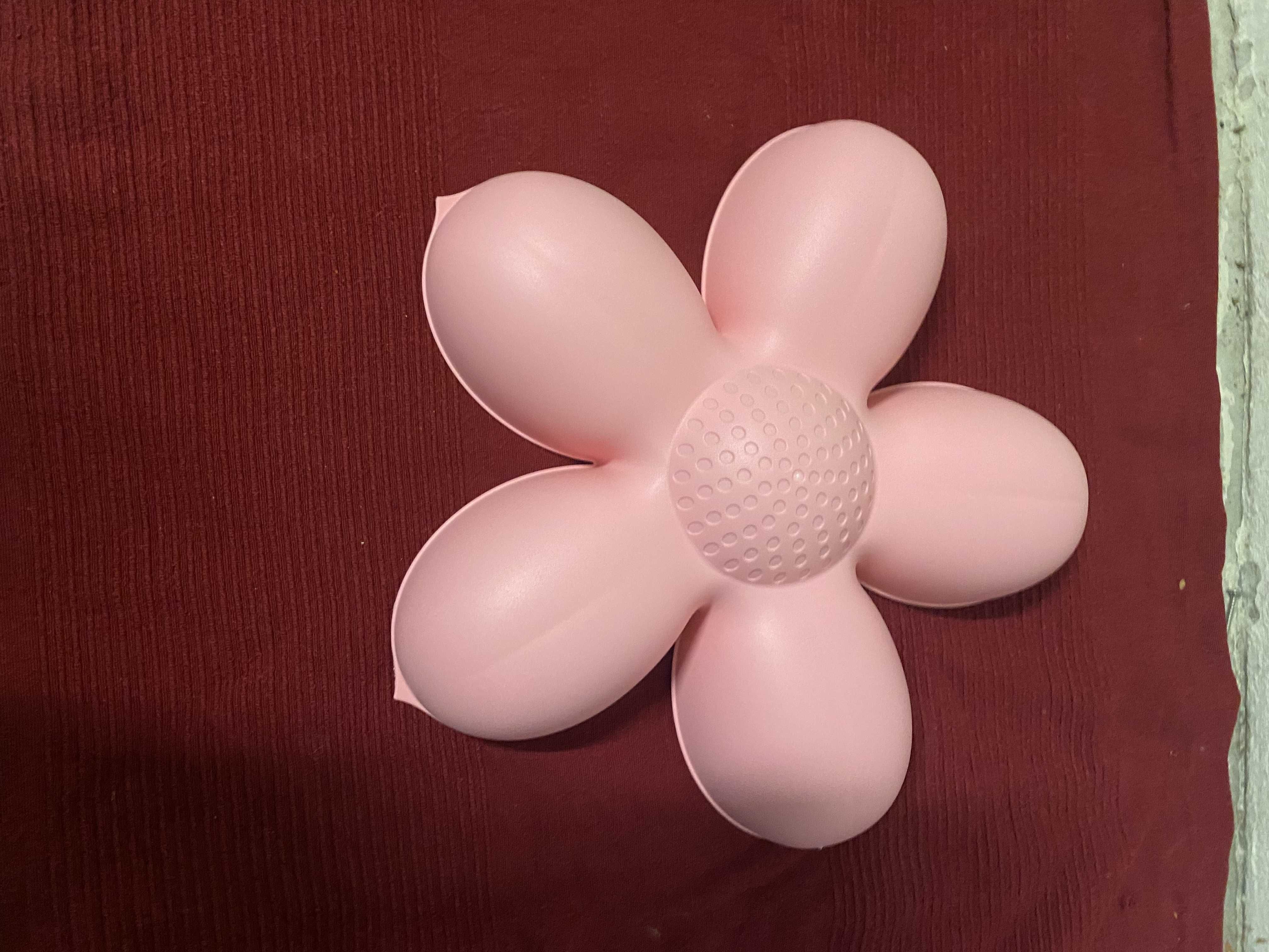 Candeeiro de parede em forma de flor para quarto de criança