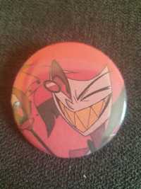 Alastor przypinka 44mm hazbin hotel button pin