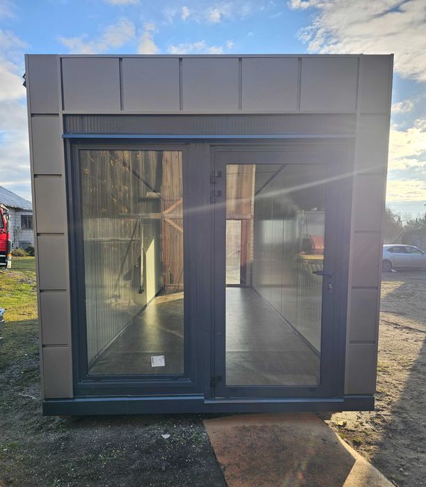 Pawilony Biura 8x3 Handlowo Usługowe Kontenery Biuro Komis Kiosk
