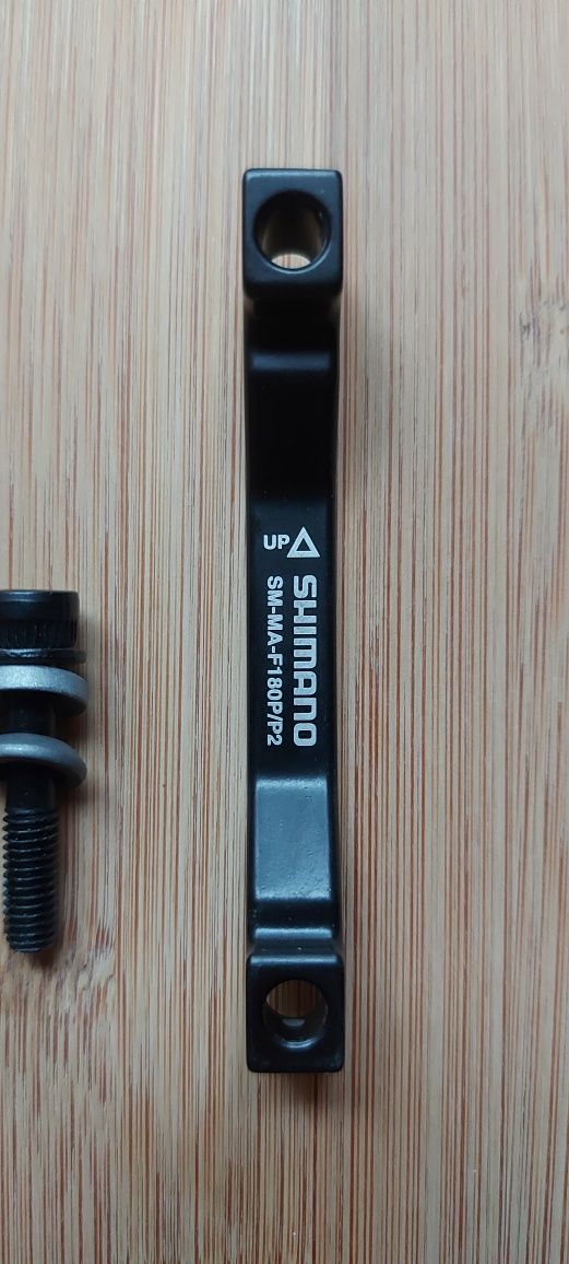 Adapter hamulca tarczowego Shimano 180 mm przód tył