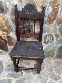 Cadeiras Filipinas em castanho Séc XVIII 88 cm