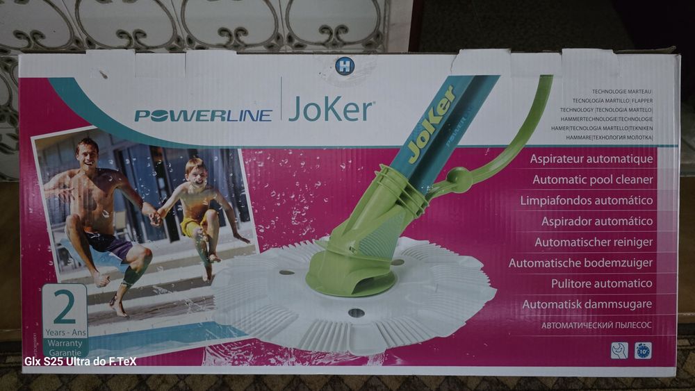 Aspirador hidraulico joker novo na caixa