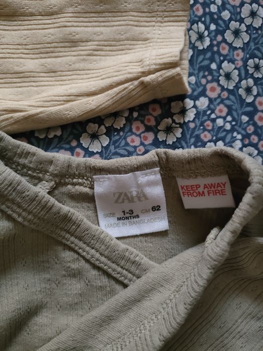 Body kopertowe ażurowe prążkowane długi rekaw Zara 62