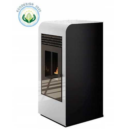 Piec nadmuchowy powietrzny na pellet Eva Calor Giada 9kW