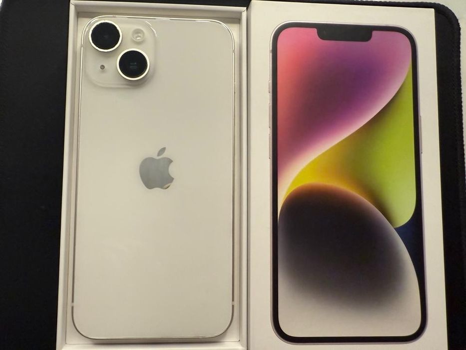 Iphone 14 с гарантієй 128gb sim + esim