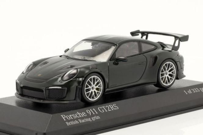 Minichamps 1:43 porsche 911 GT2 RS 2018 (verde)