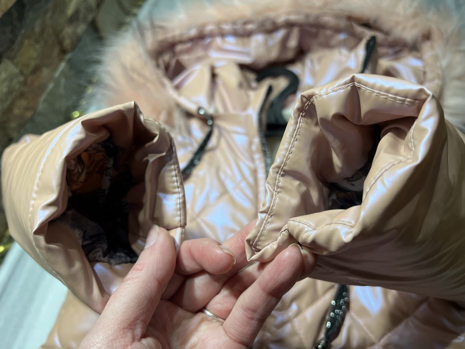 Куртка дитяча зима + шапка та шарф