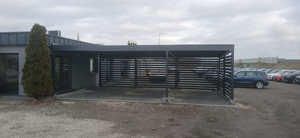 Garaż wiata zadaszenie Carport dwustanowiskowy 6x6 jednostanowiskowy