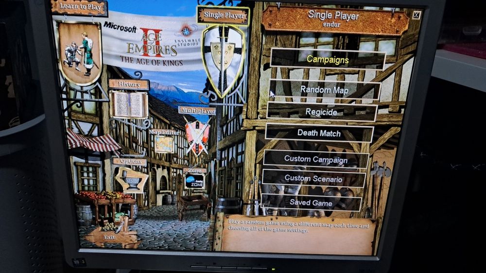 Retro Zestaw do Gier Retro WinXP/SSD/2x3.1GHz/GT9500/4GB/Monitor LG