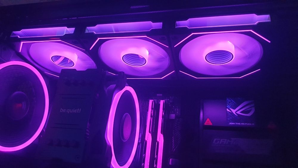 Lian li uni fan sl-inf 120 .Корпусні вентилятори
