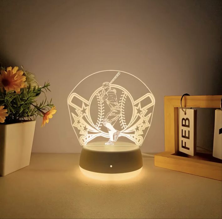 Lampka nocna baseball