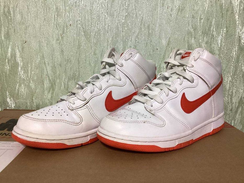 Кроссовки Nike Dunk High White размер 39