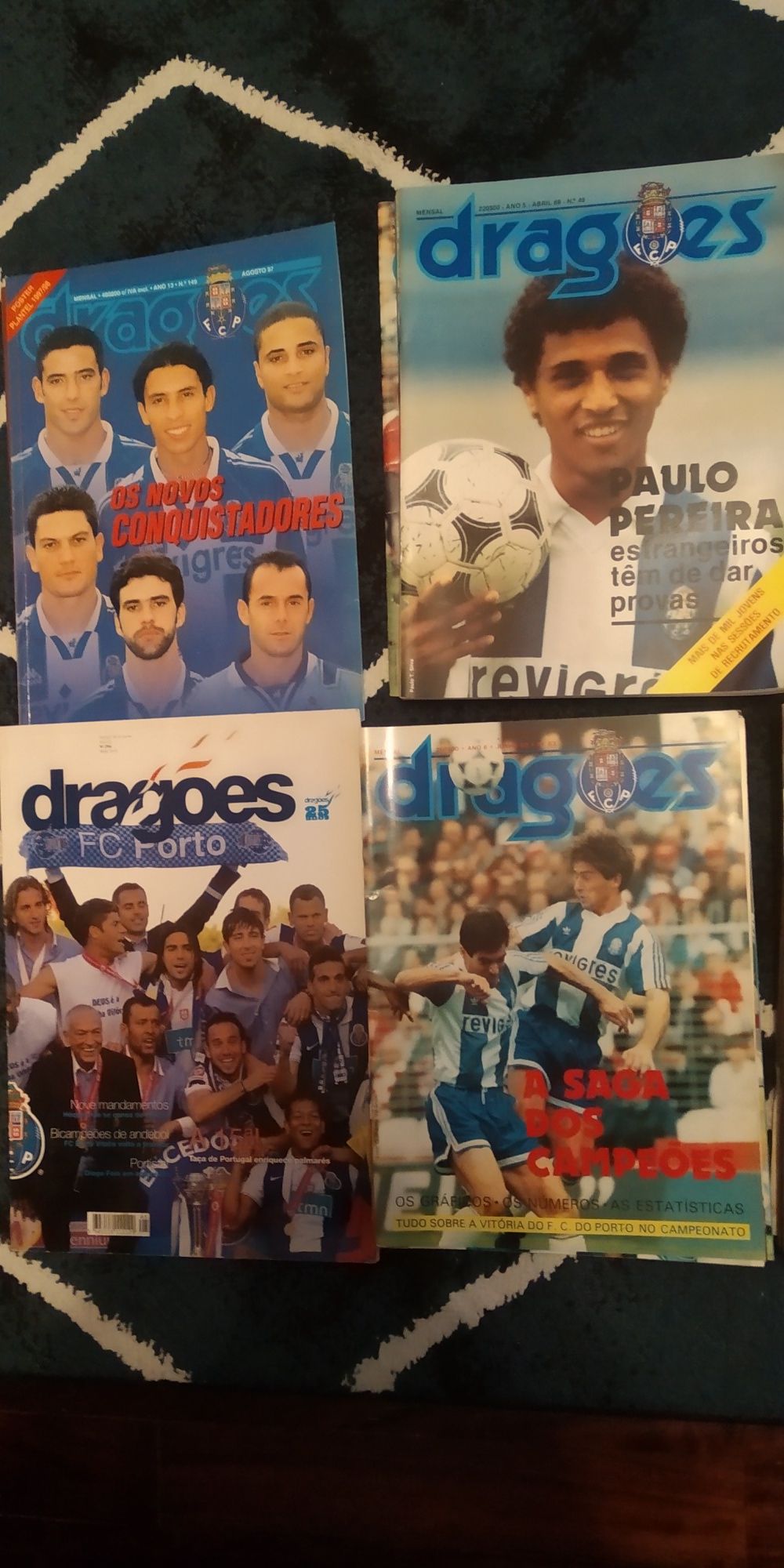 Revistas Dragões antigas