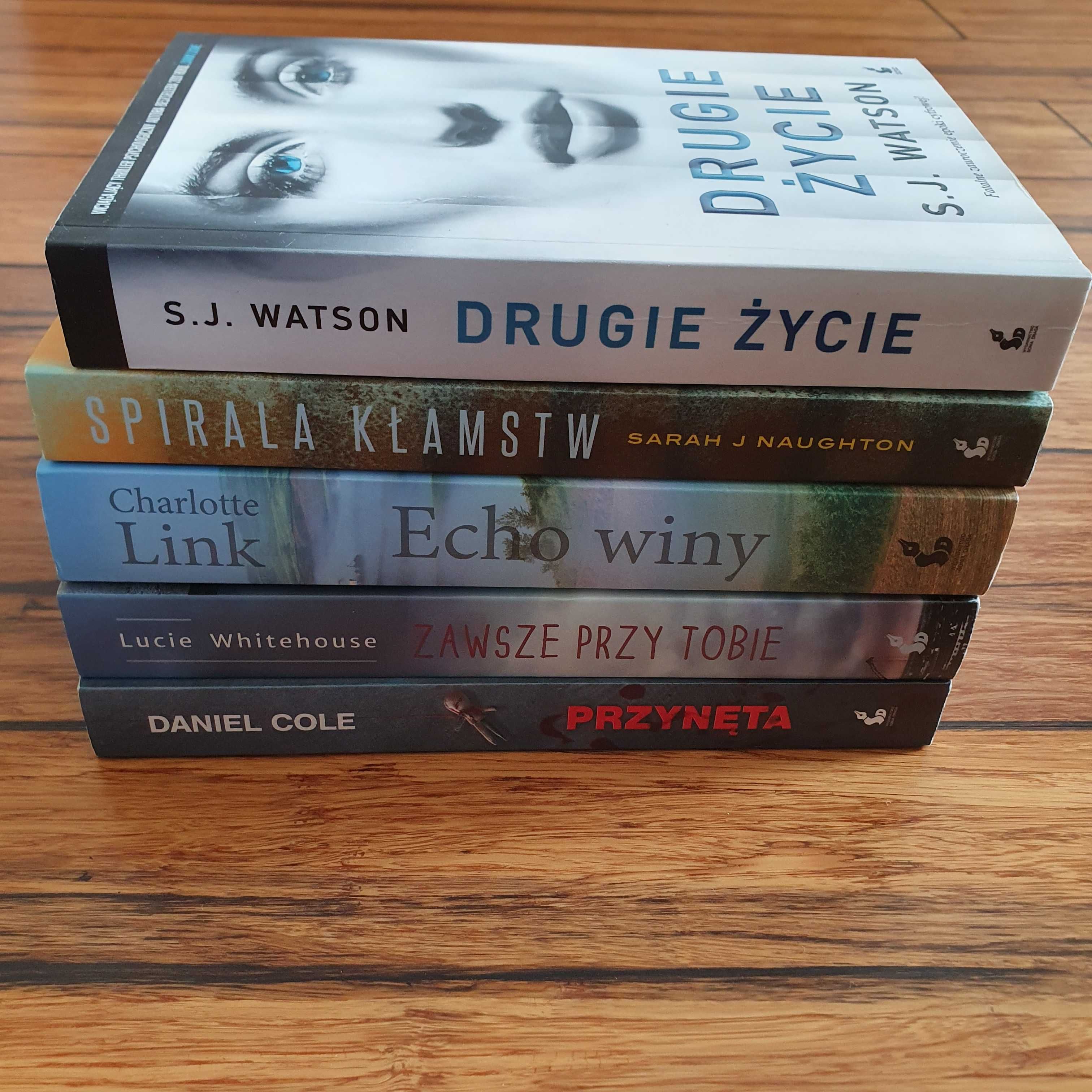 Kryminały/thillery - Wydawnictwo Sonia Draga 5 książek