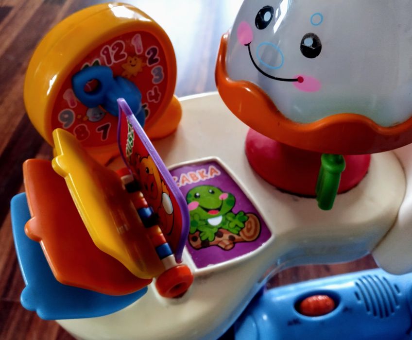Edukacyjne muzyczne Krzesełko-Uczydelko Fisher Price & gratis