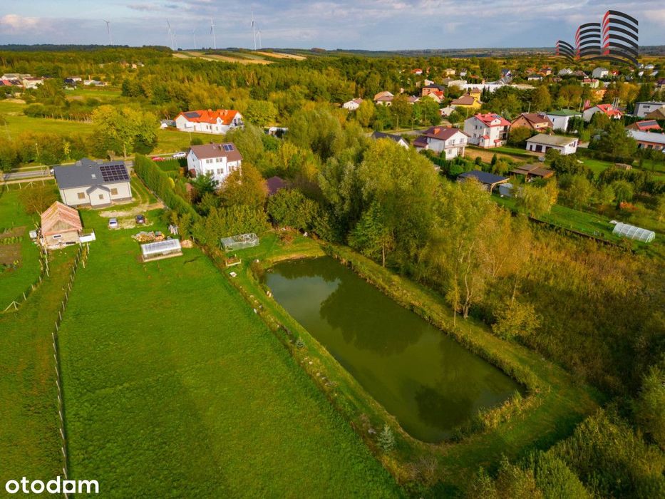 Dom 250 m2 z własnym stawem - Kraśnik