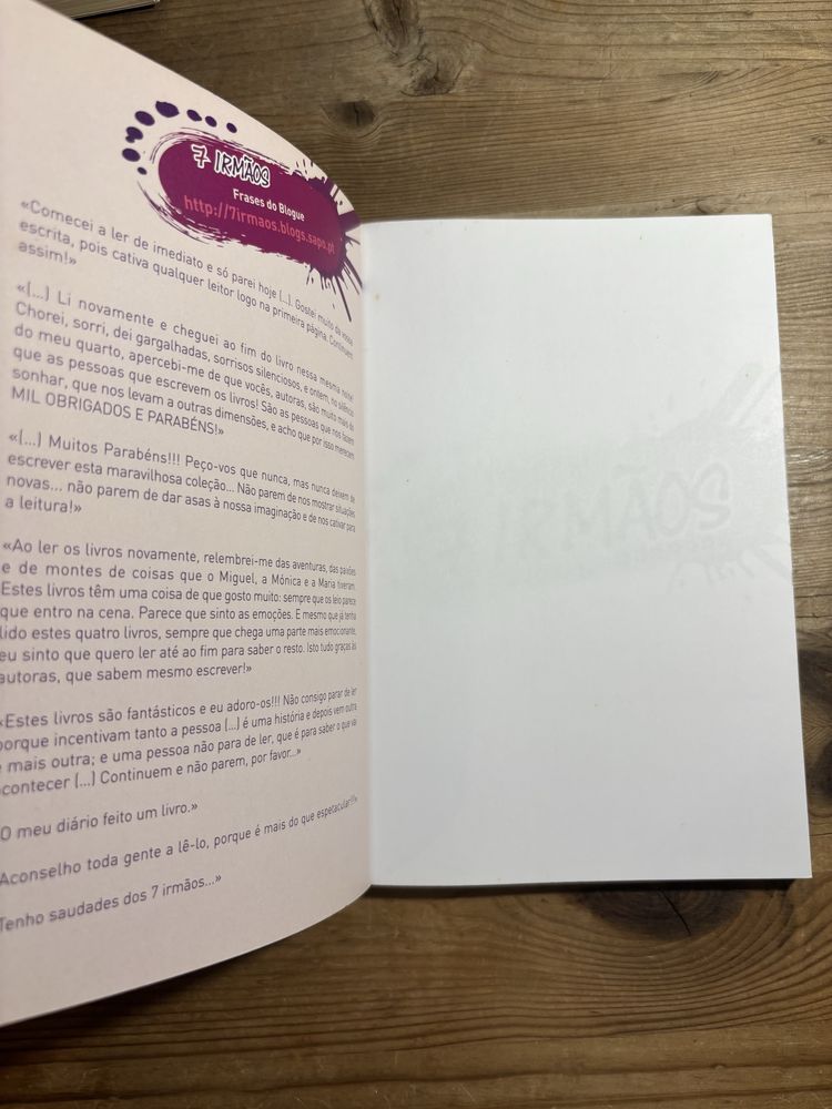 Coleção 7 irmãos, livro “Margarida muda de escola”