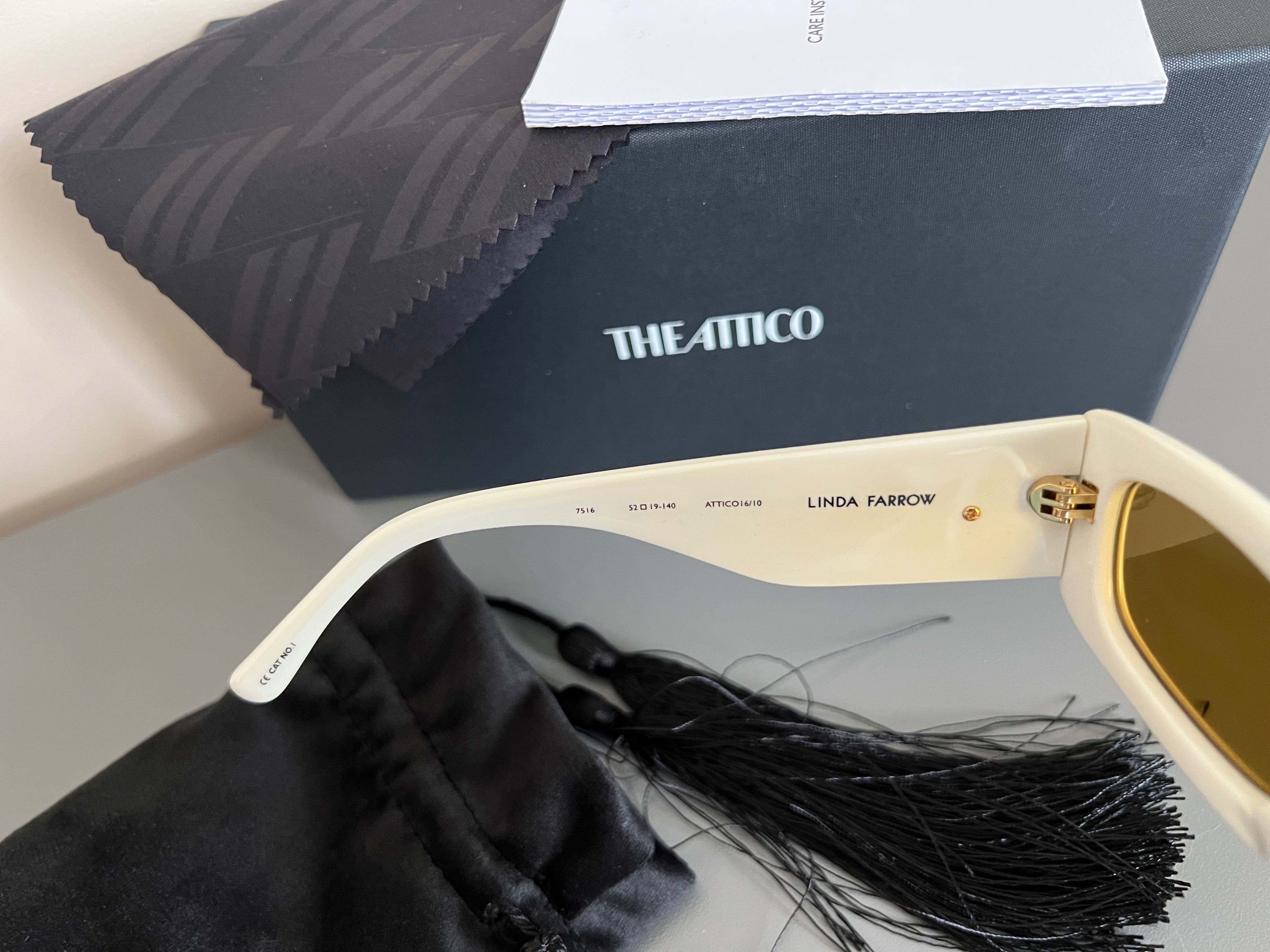 Нові окуляри очки солнцезащитные Attico Linda Farrow оригинал