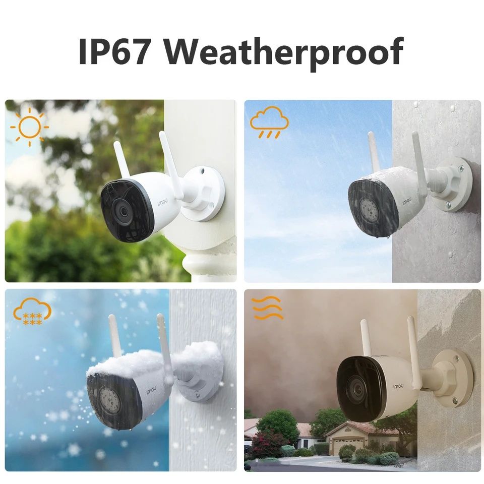 Imou Bullet 2C F42P 4 Mp, 2.8 mm  Смарт камера •НОВІ•ГАРАНТІЯ•