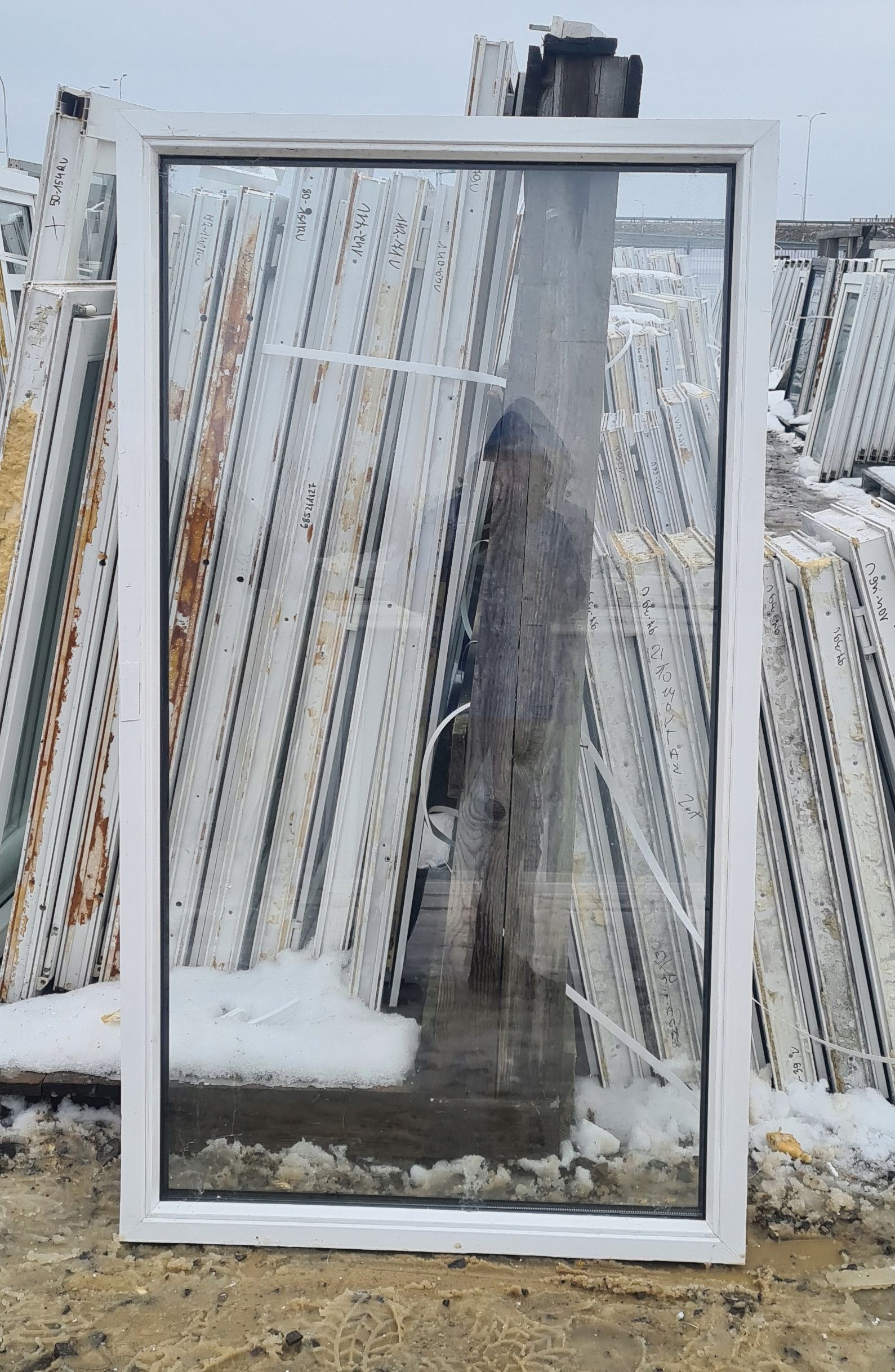 OKNA Używane 91x162 FIX OKNO KacprzaK Plastikowe PCV Lider Okna OLX