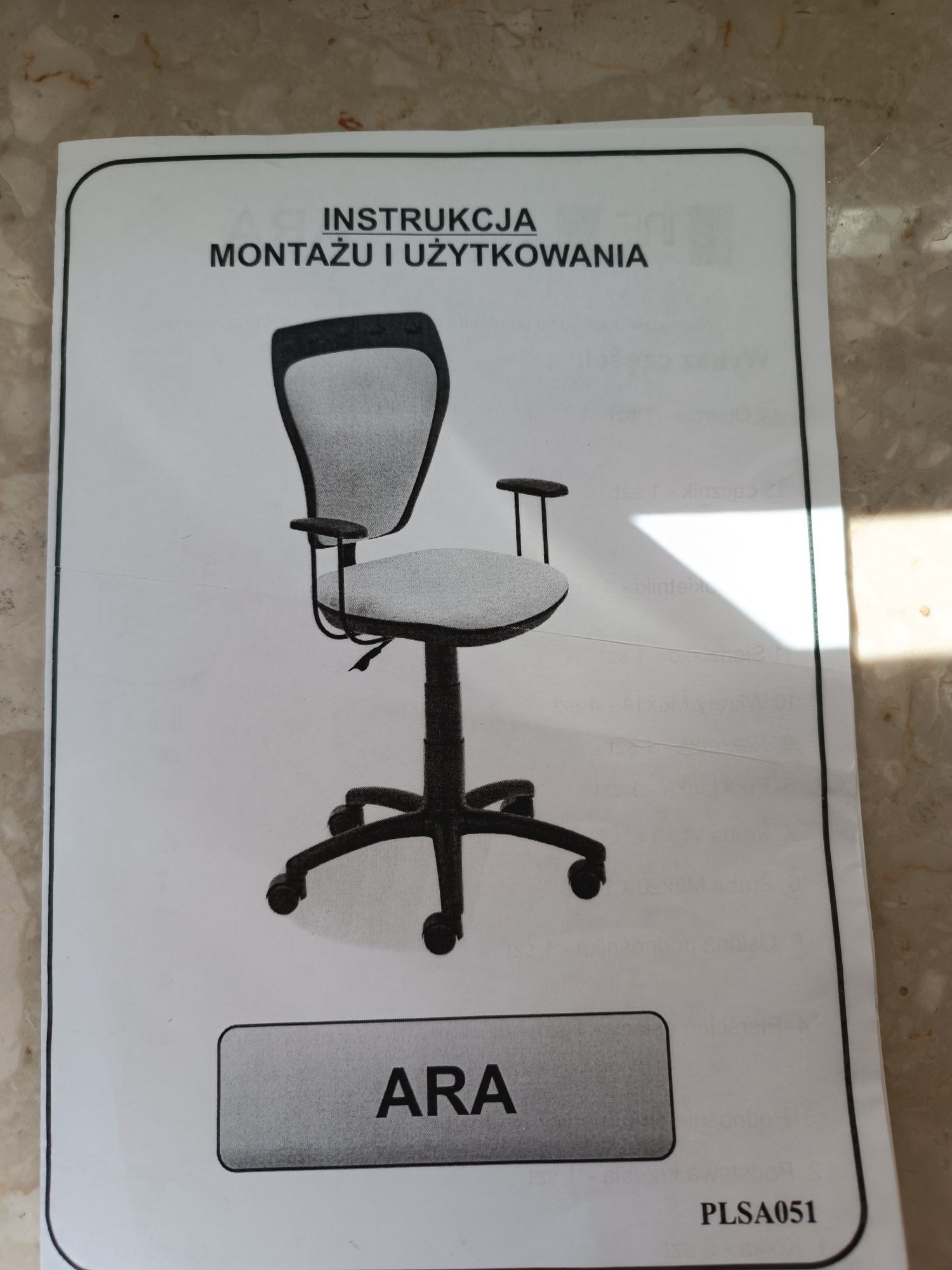 Krzesło obrotowe dziecięce