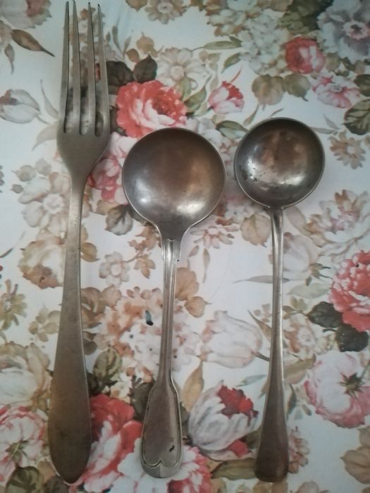 Talheres em Alpaca antigos