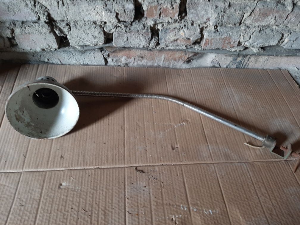 Lampa warsztatowa loft prl vintage nie plafon kineta klosz