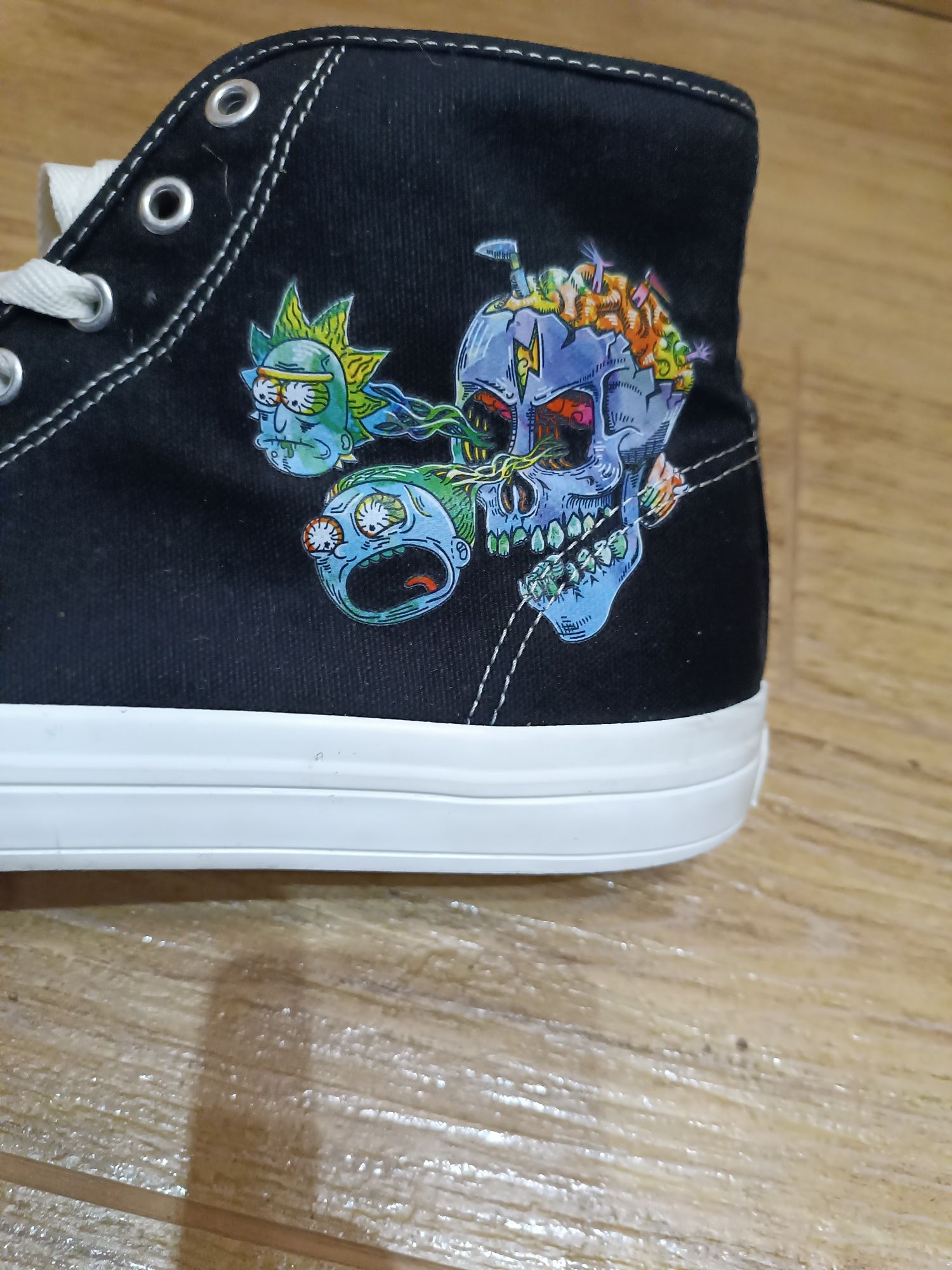 H&M X Rick and Morty shoes