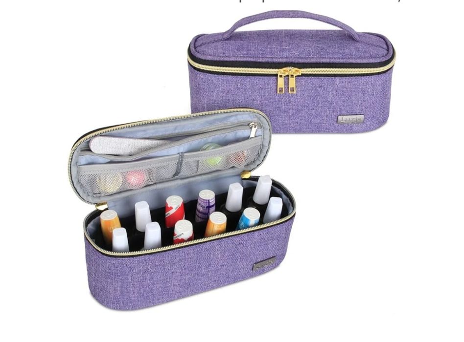 Bolsa organizadora de vernizes