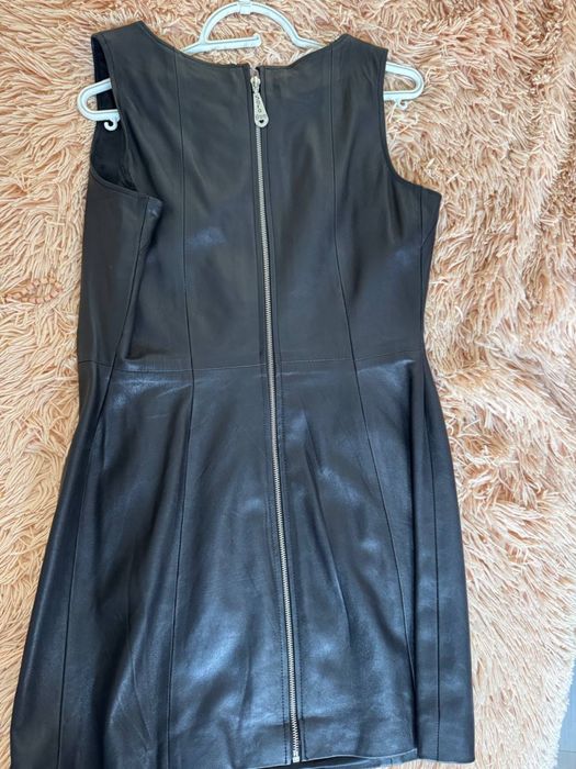 Сарафан шкіряний. Сарафан. Кожа. Плаття