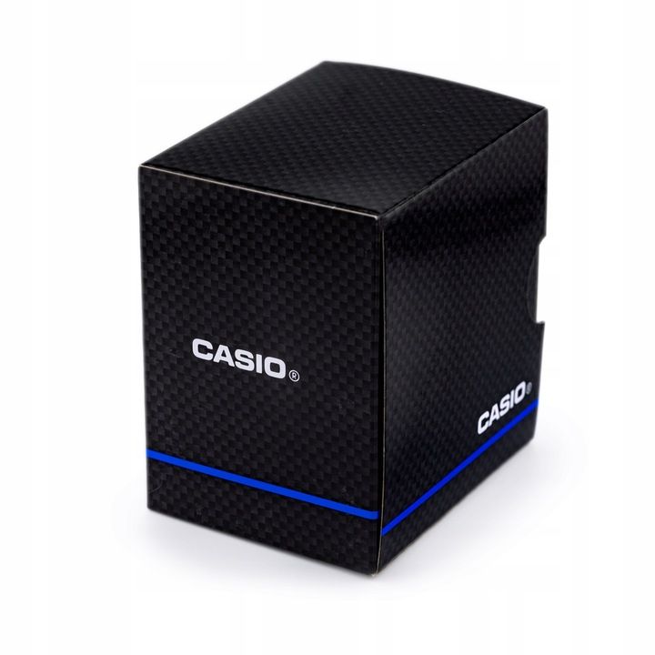 Zegarek Męski Casio Apollo +box +grawer Skórzany Cyfry Czarny Klasyczn