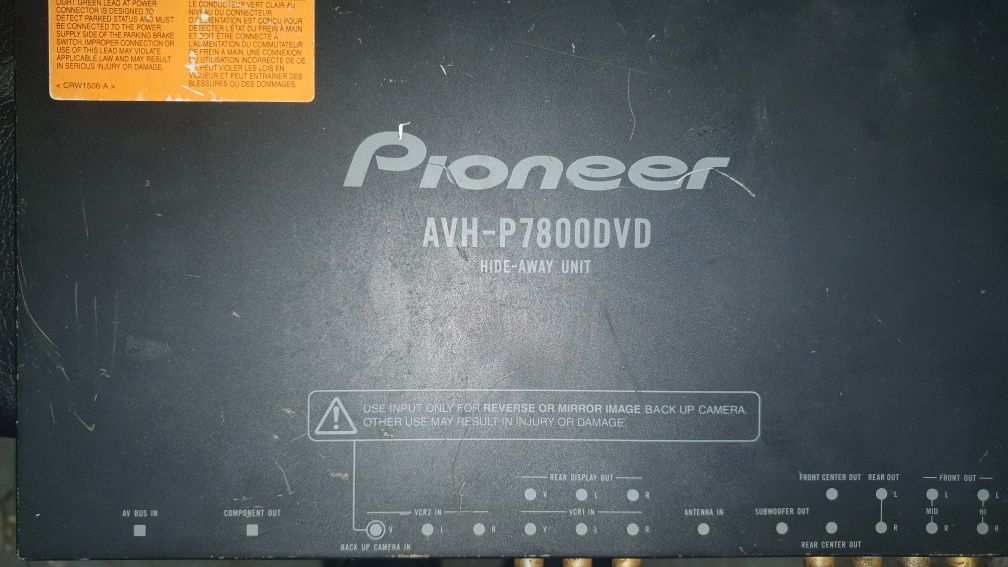 Pioneer AVH-7800DVD