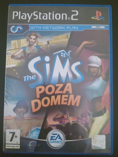 THE SIMS POZA DOMEM gra PS2 wydanie PL stan bdb ps2