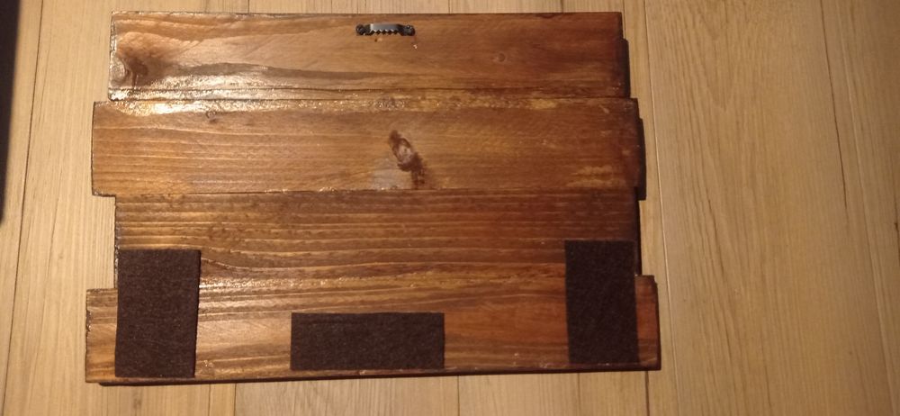 Ramka na zdjęcia Boho rustykalna tablica handmade