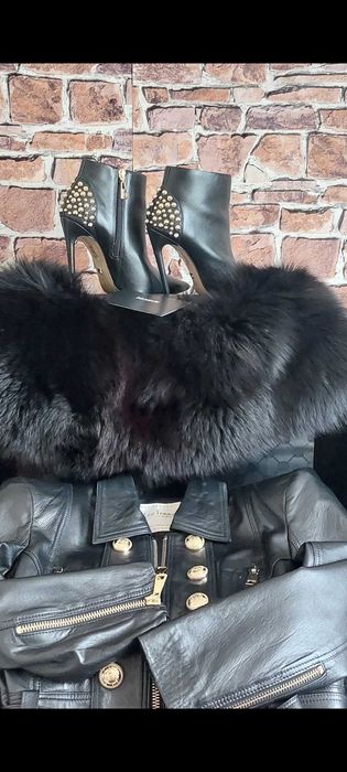 Luksusowe czarne skórzane botki z limitowanej serii Marki Kazar