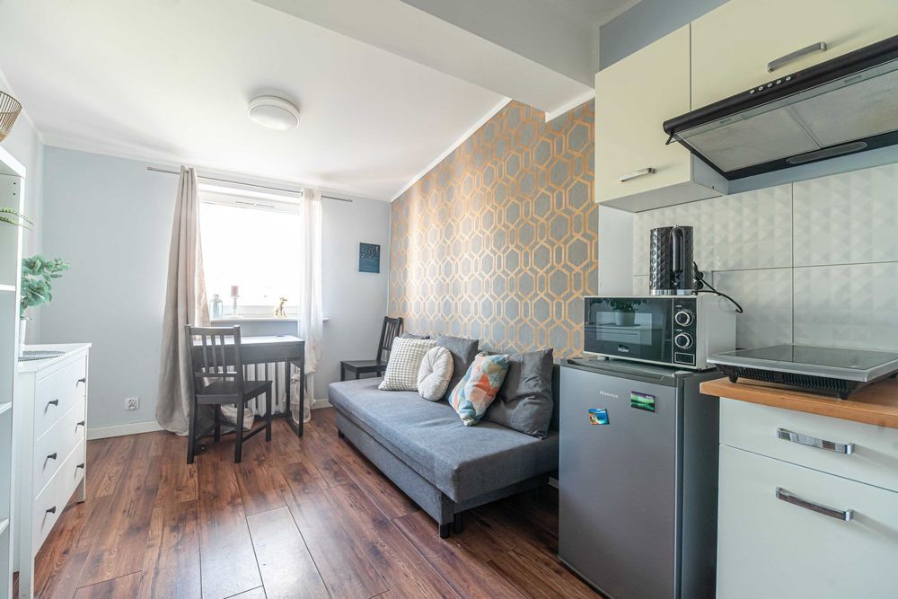 Przytulne studio 25m² w sercu Szczecina – zwierzęta mile widziane!