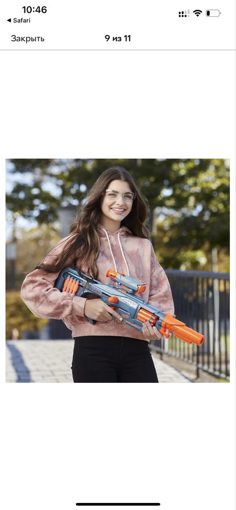 Бластер Nerf Elite. Автомат іграшковий. NERF ELITE 2.0 EAGLEPOINT RD-8