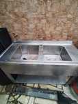 Lava-loucas com duas pias inox